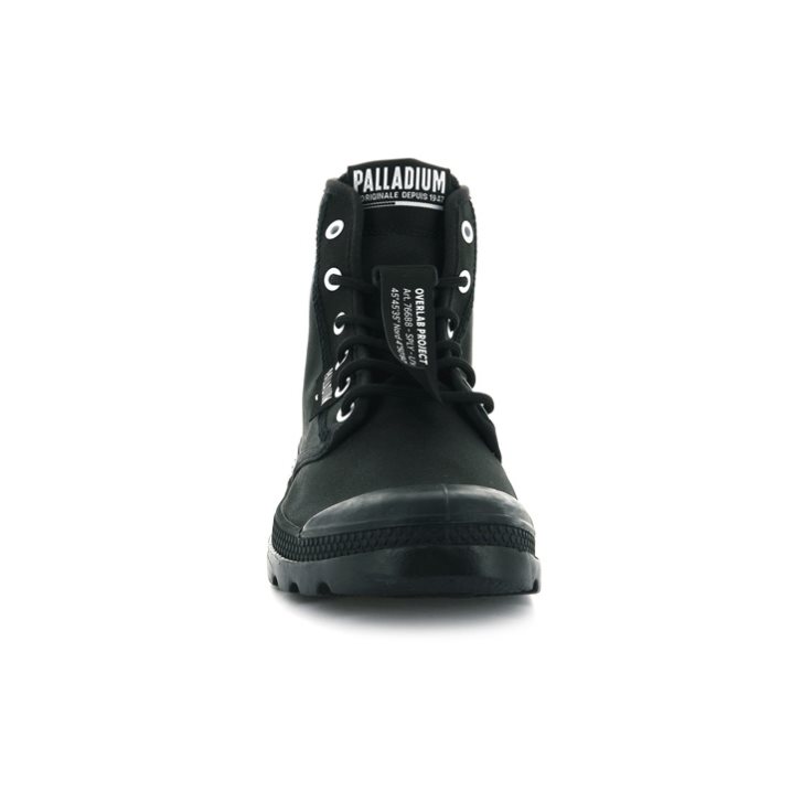 Dámské Boty Palladium Pampa Lite Overlab Černé | CZ BLY-43E